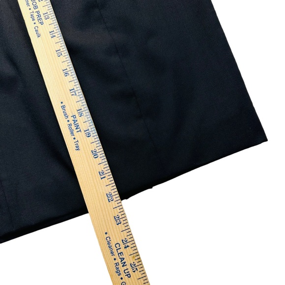 Moschino Cheapandchic Black Wool Academia Skirt - Black - Picture 3 of 7